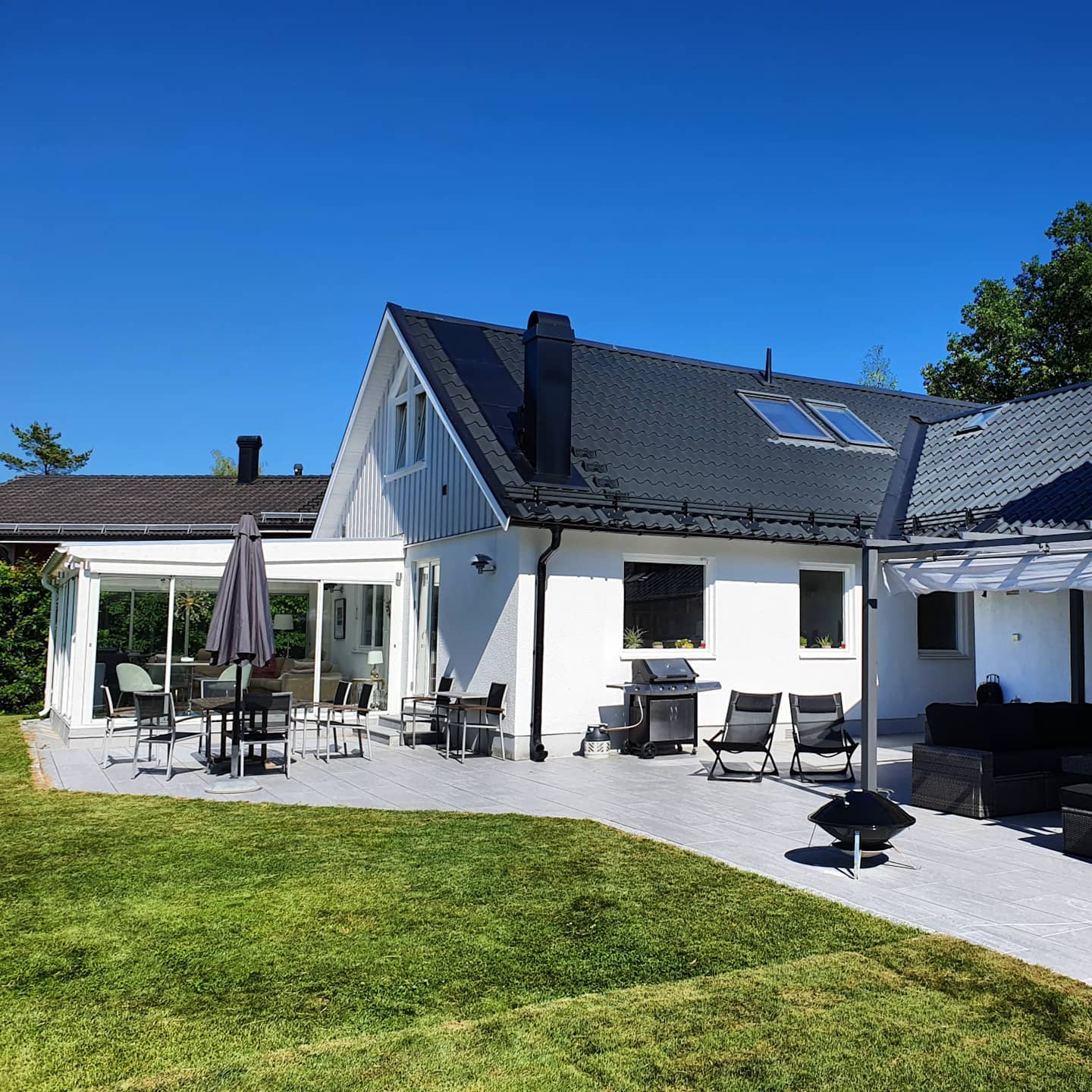 Attefallshus och garage